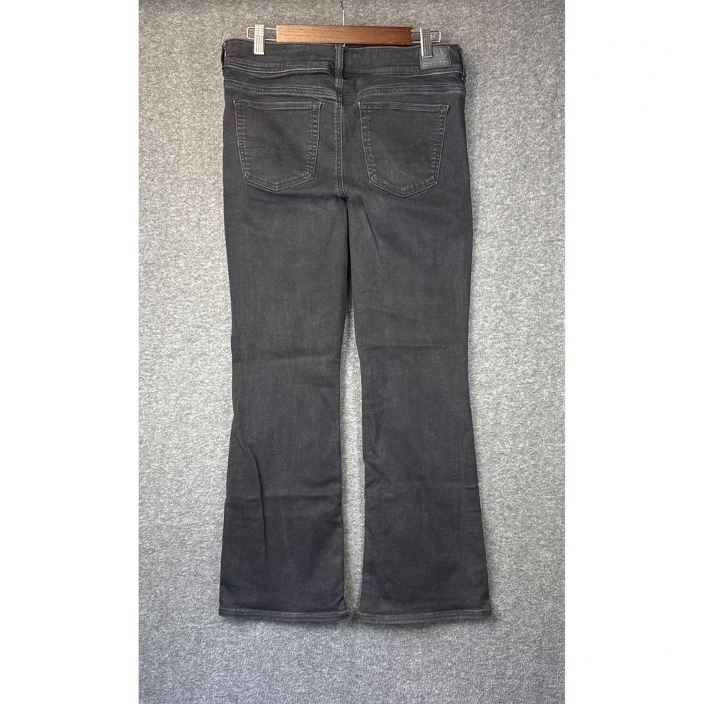 American Eagle Kick Boot Jeans Womens 10 Black Next Level Stretch Travel Country